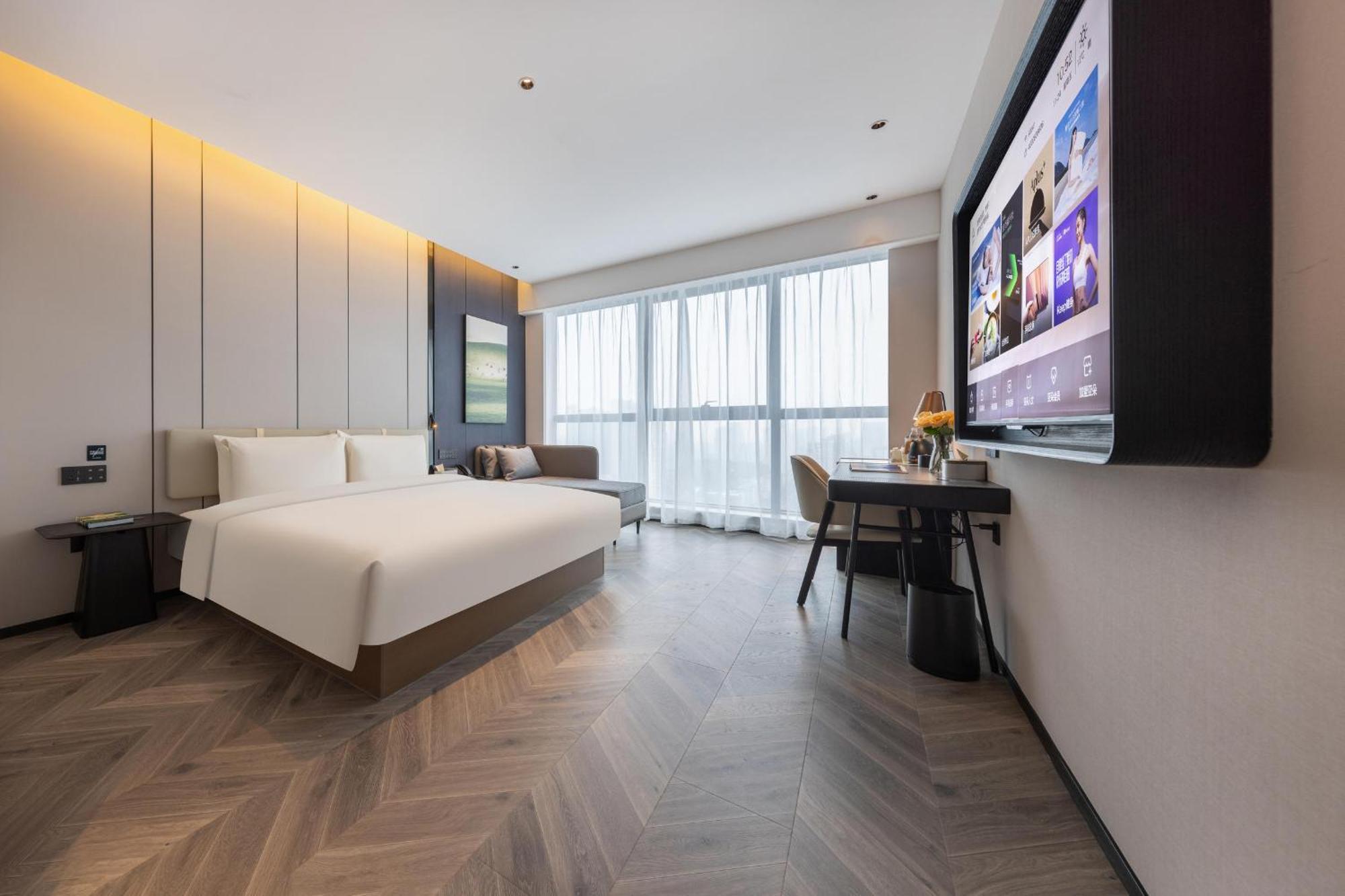 Atour Hotel Wuhan Chuhe Han Street Hongshan Plaza Luaran gambar